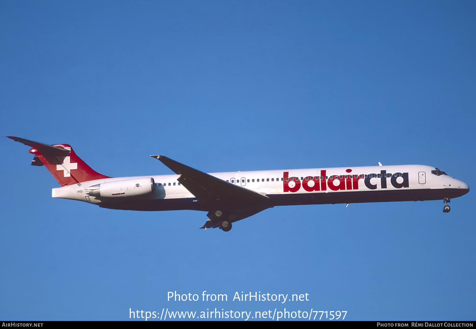 Aircraft Photo of HB-ISZ | McDonnell Douglas MD-83 (DC-9-83) | BalairCTA | AirHistory.net #771597