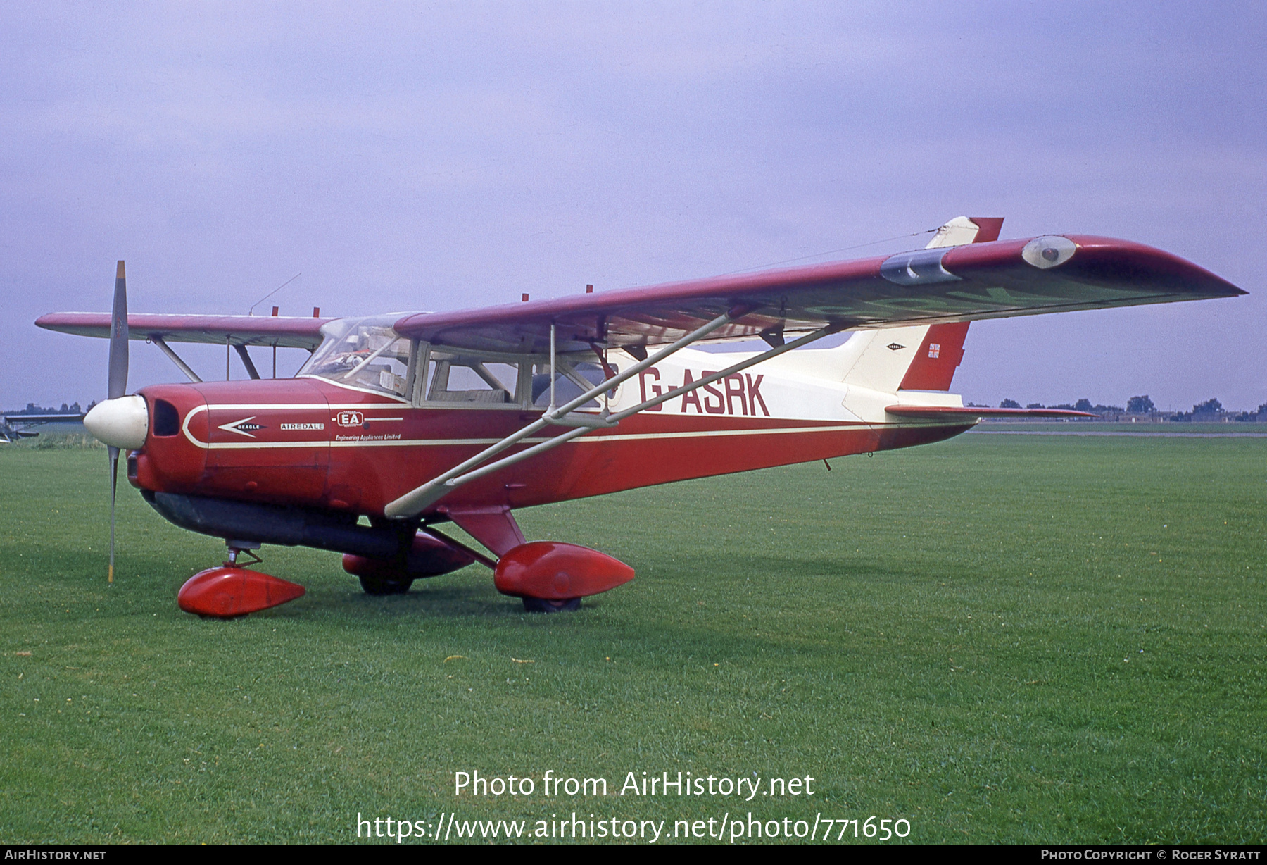 Aircraft Photo of G-ASRK | Beagle A-109 Airedale | AirHistory.net #771650