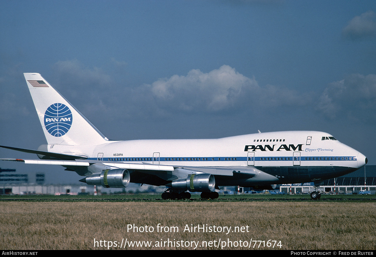 Aircraft Photo of N538PA | Boeing 747SP-21 | Pan American World Airways - Pan Am | AirHistory.net #771674