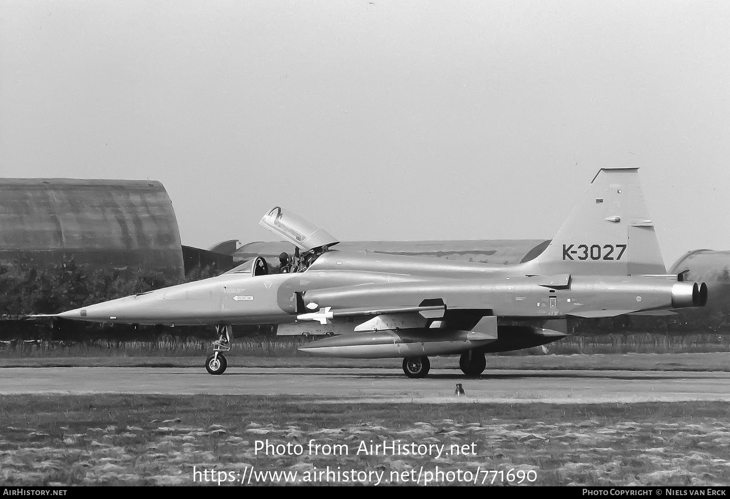 Aircraft Photo of K-3027 | Canadair NF-5A | Netherlands - Air Force | AirHistory.net #771690