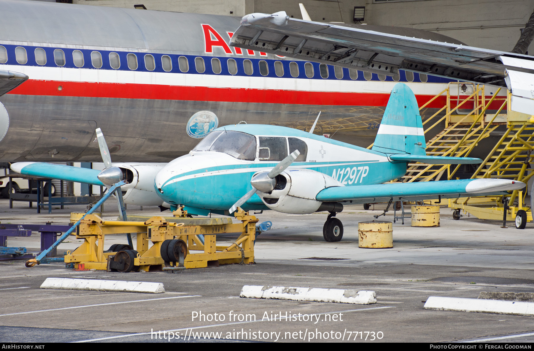 Aircraft Photo of N1297P | Piper PA-23-150 Apache | AirHistory.net #771730