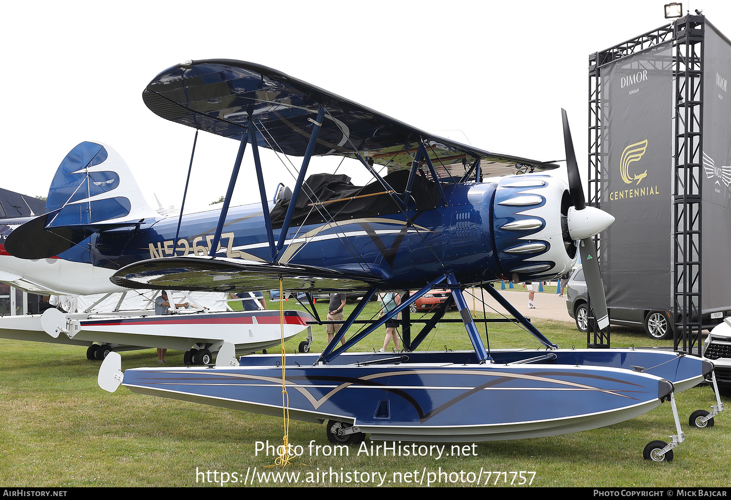 Aircraft Photo of N526PZ | Waco YMF-5C | AirHistory.net #771757