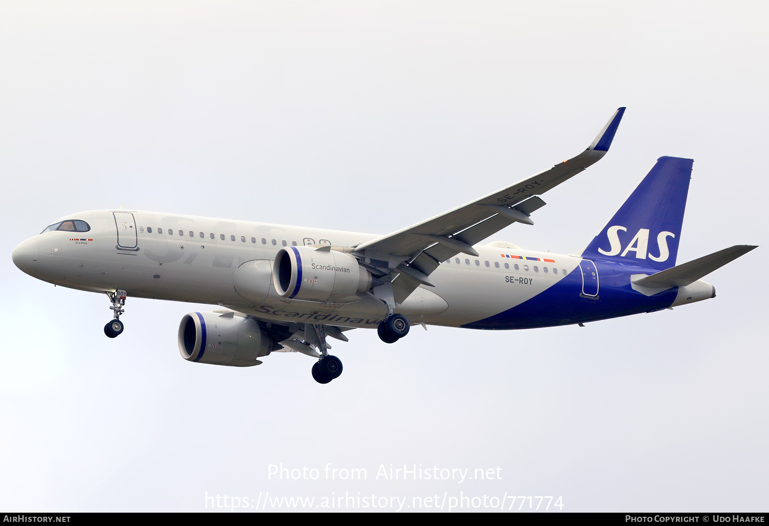 Aircraft Photo of SE-ROY | Airbus A320-251N | Scandinavian Airlines - SAS | AirHistory.net #771774