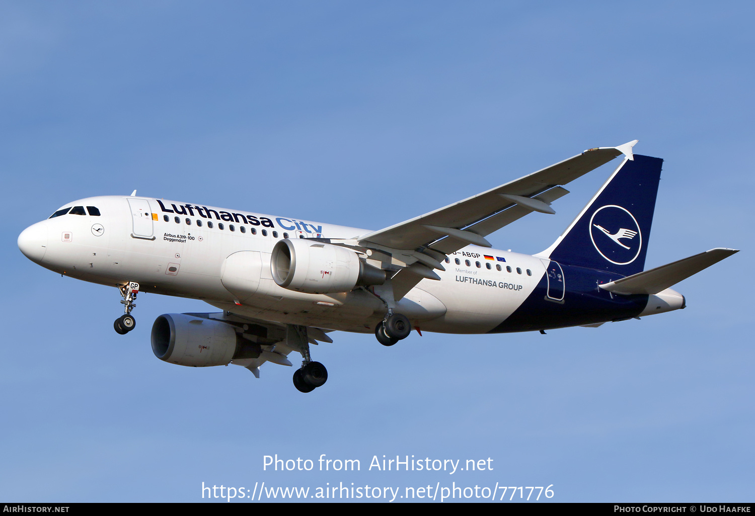 Aircraft Photo of D-ABGP | Airbus A319-112 | Lufthansa City | AirHistory.net #771776