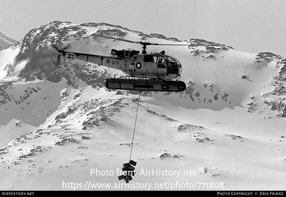 Aircraft Photo of M-019 | Sud SE-3160 Alouette III | Denmark - Navy | AirHistory.net #771808