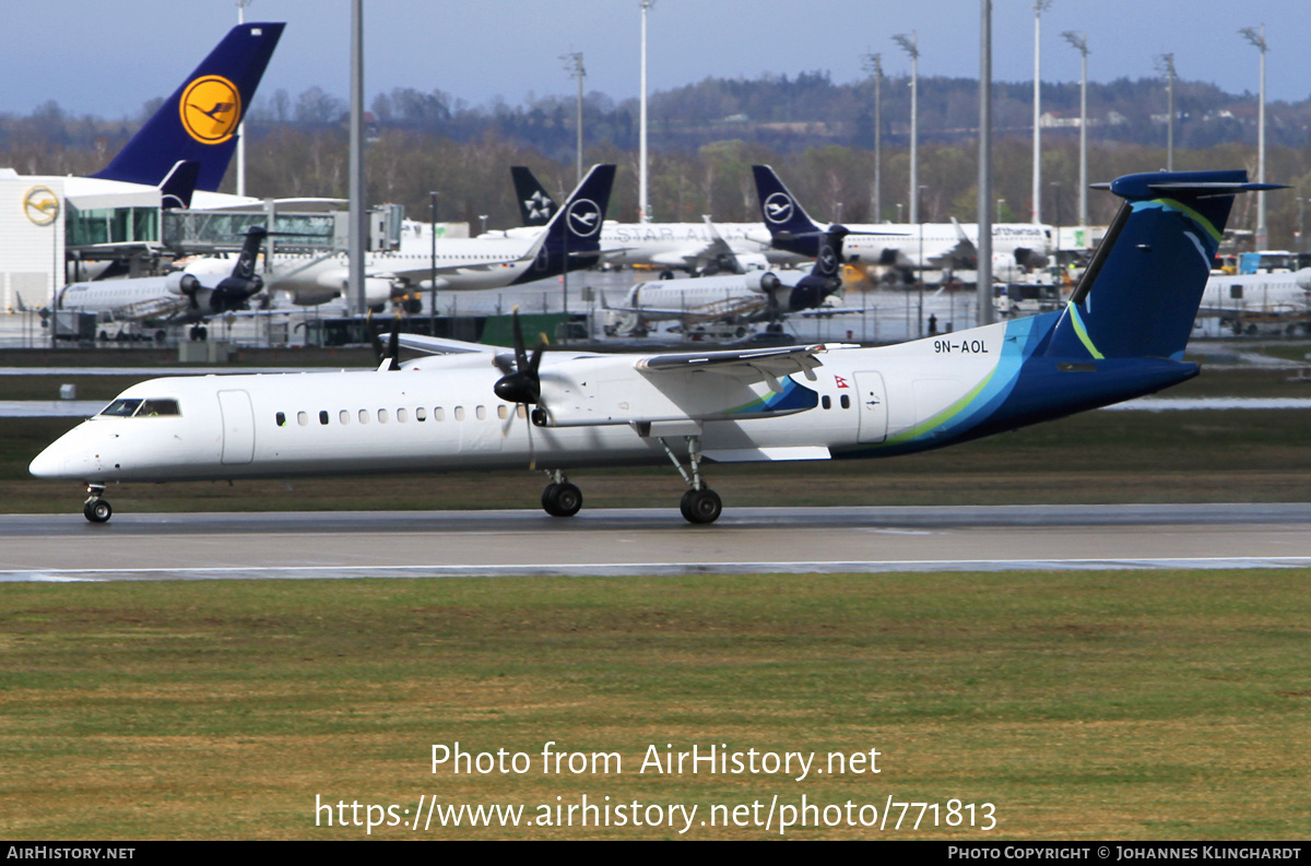 Aircraft Photo of 9N-AOL | Conair DHC-8-402 Q400-AT | Shree Airlines | AirHistory.net #771813