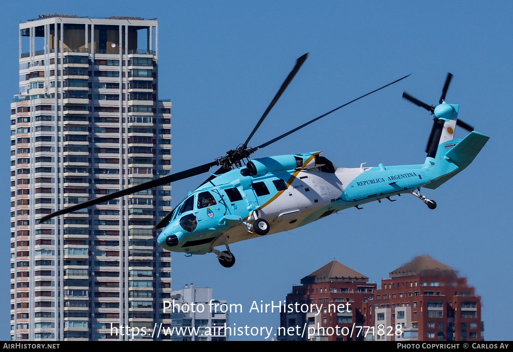 Aircraft Photo of H-10 | Sikorsky S-70A-30 | Argentina - Air Force | AirHistory.net #771828