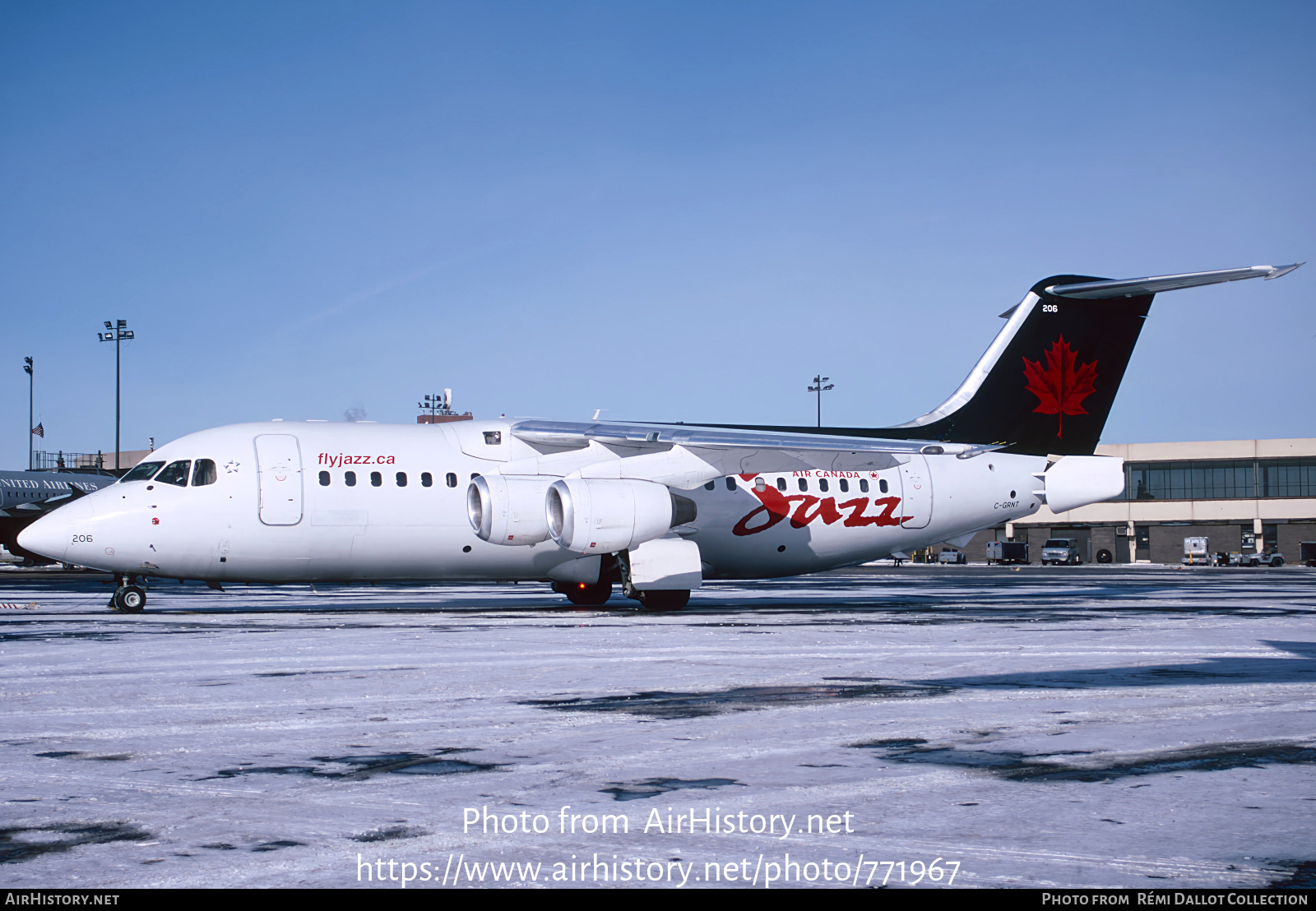 Aircraft Photo of C-GRNT | British Aerospace BAe-146-200 | Air Canada Jazz | AirHistory.net #771967