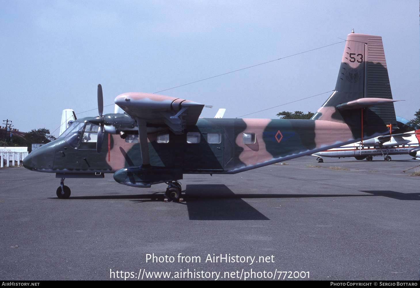 Aircraft Photo of 53 | GAF N-22B Nomad | Philippines - Air Force | AirHistory.net #772001