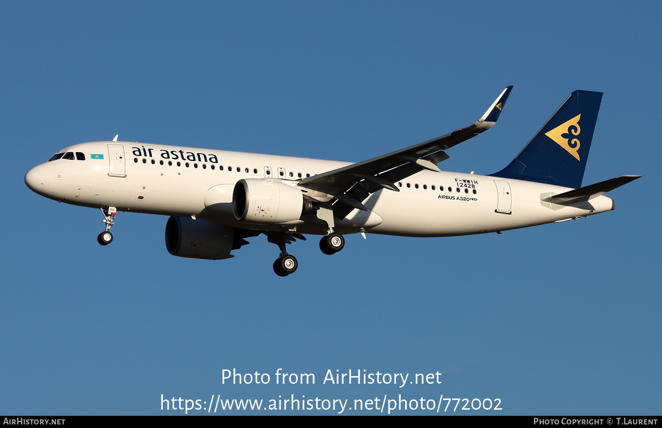 Aircraft Photo of F-WWIH | Airbus A320-271N | Air Astana | AirHistory.net #772002