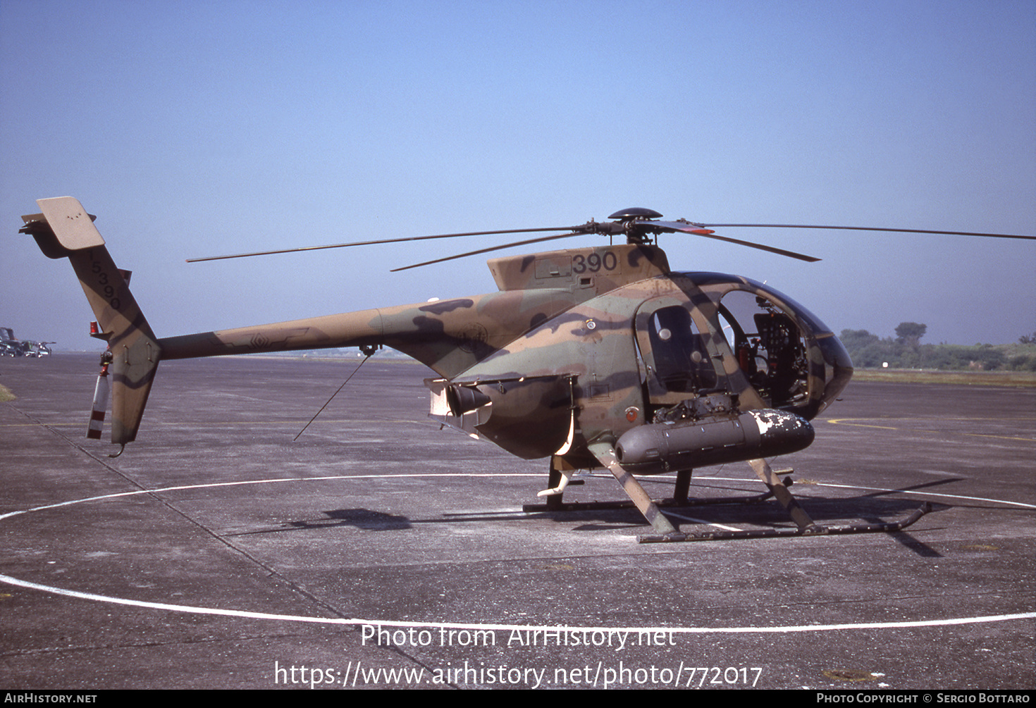 Aircraft Photo of 15-390 | McDonnell Douglas MD-520MG Defender (369E) | Philippines - Air Force | AirHistory.net #772017