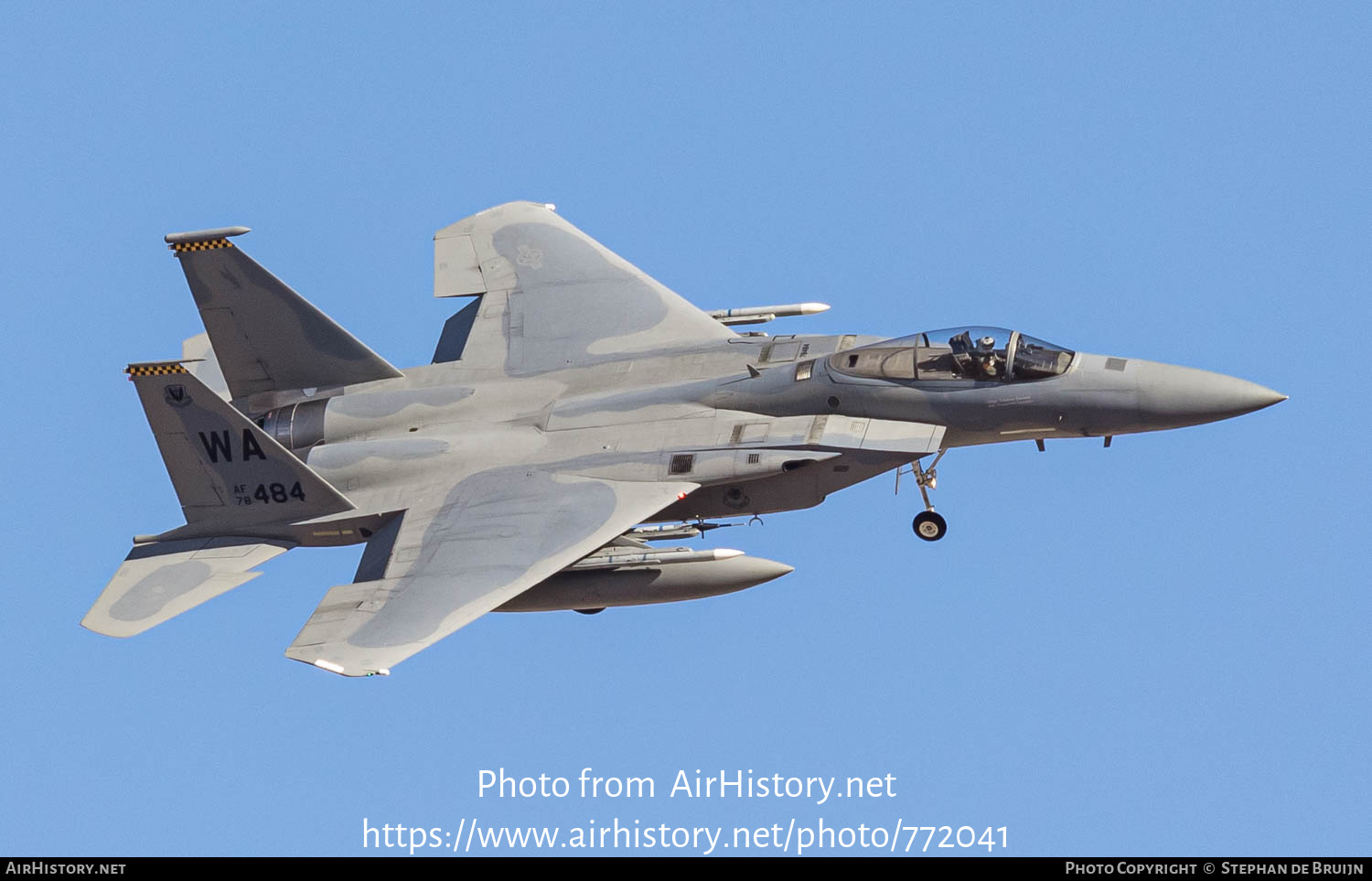 Aircraft Photo of 78-0484 / AF78-484 | McDonnell Douglas F-15C Eagle | USA - Air Force | AirHistory.net #772041