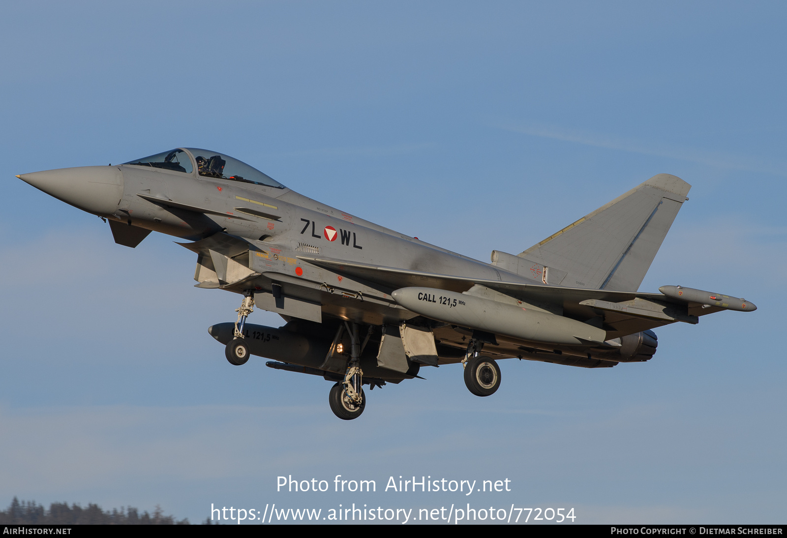 Aircraft Photo of 7L-WL | Eurofighter EF-2000 Typhoon | Austria - Air Force | AirHistory.net #772054