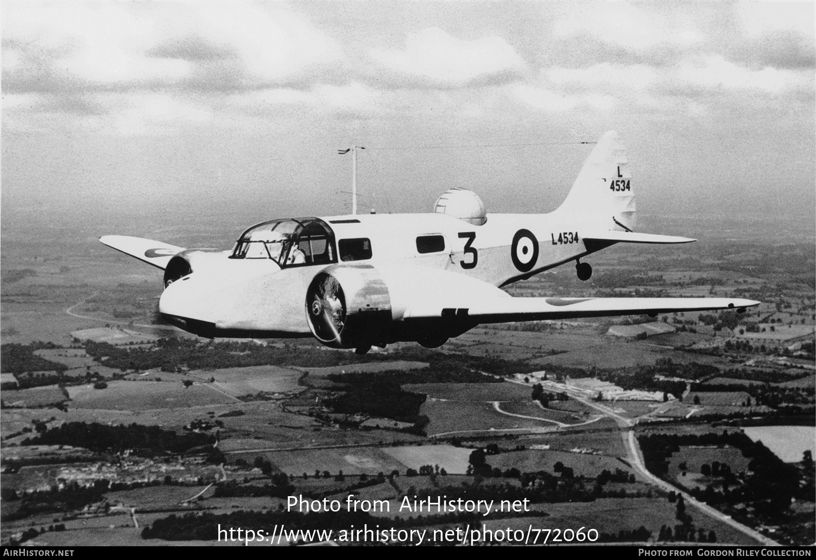 Aircraft Photo of L4534 | Airspeed AS-10 Oxford I | AirHistory.net #772060