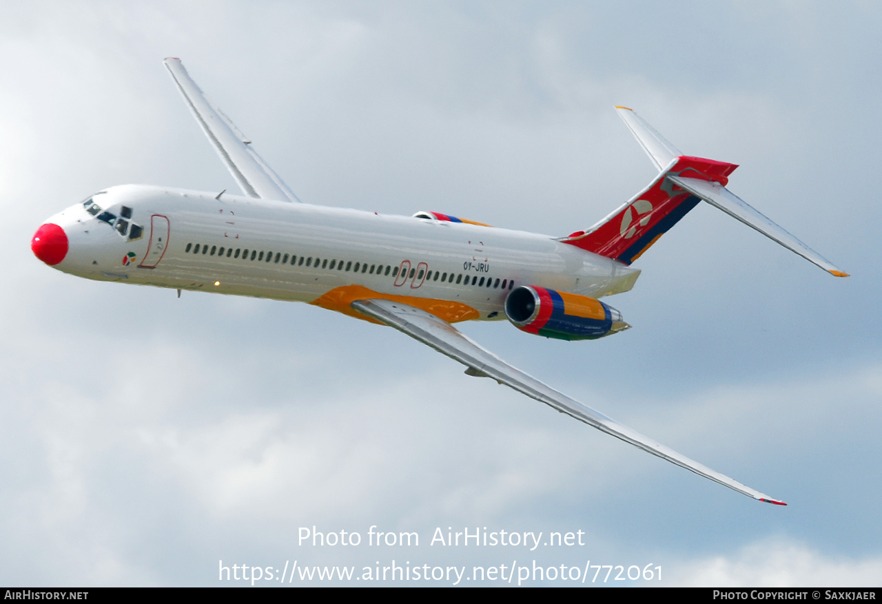 Aircraft Photo of OY-JRU | McDonnell Douglas MD-87 (DC-9-87) | Danish Air Transport - DAT | AirHistory.net #772061