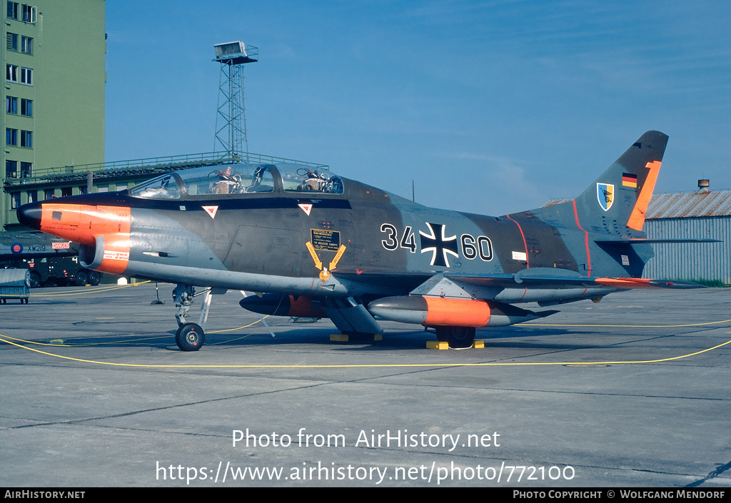 Aircraft Photo of 3460 | Fiat G-91T/3 | Germany - Air Force | AirHistory.net #772100