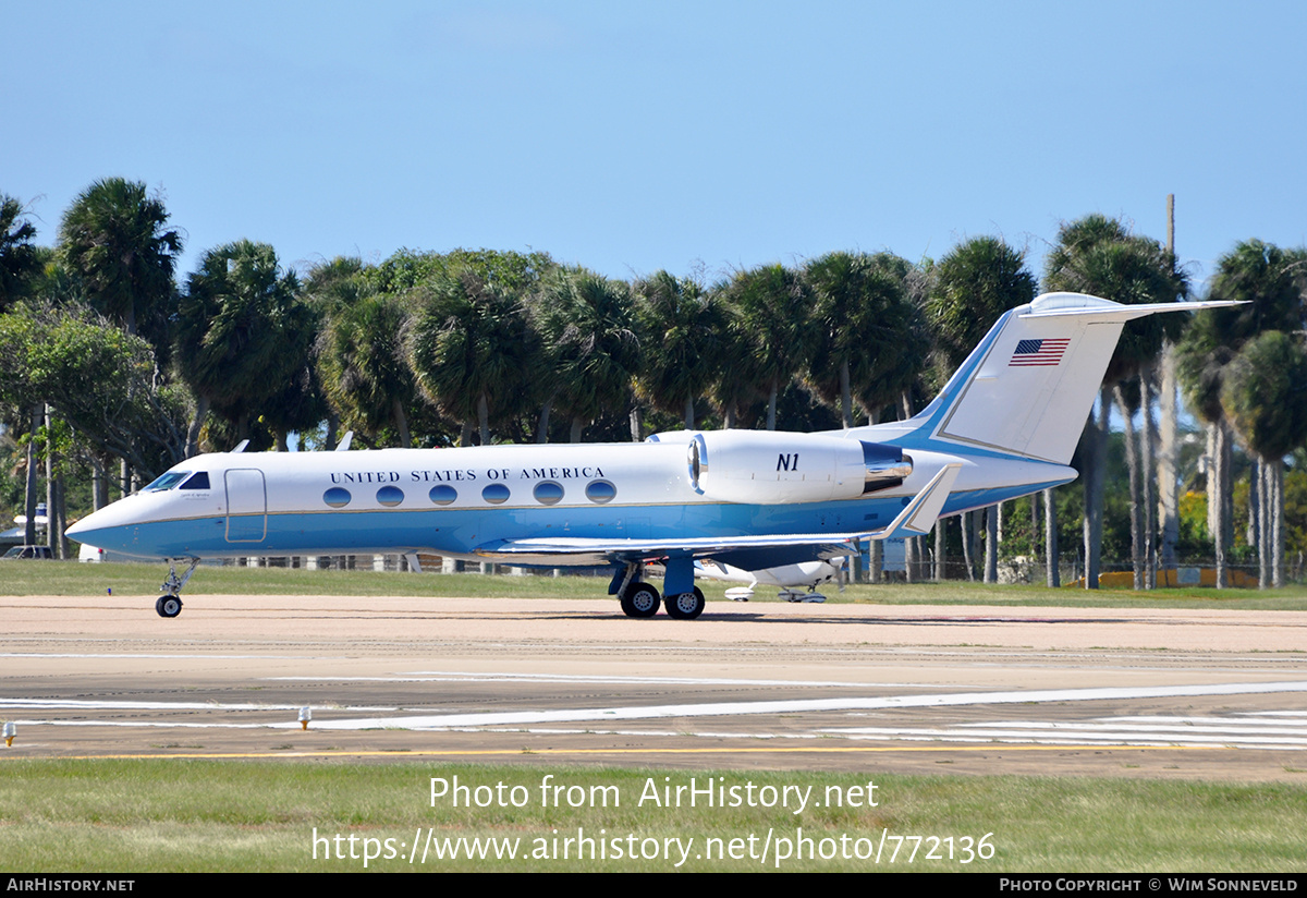 Aircraft Photo of N1 | Gulfstream Aerospace G-IV Gulfstream IV | FAA - Federal Aviation Administration | AirHistory.net #772136