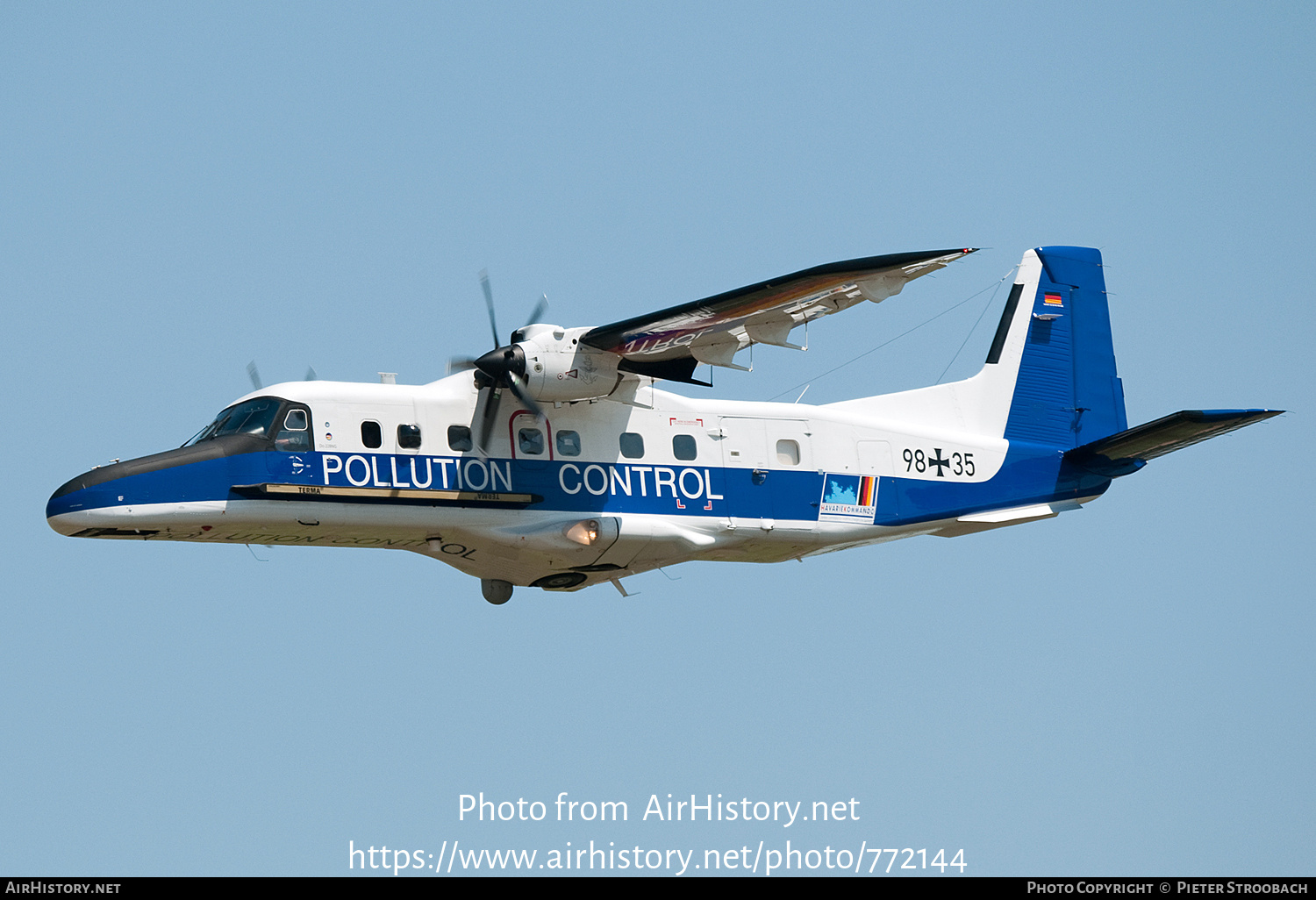 Aircraft Photo of 9835 | RUAG Dornier 228NG | Germany - Navy | AirHistory.net #772144