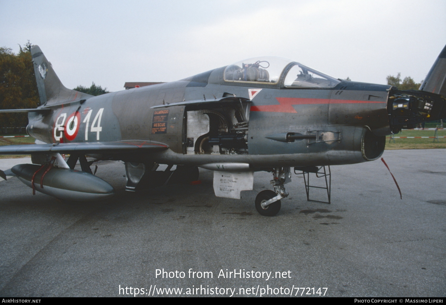 Aircraft Photo of MM6453 | Fiat G-91Y | Italy - Air Force | AirHistory.net #772147