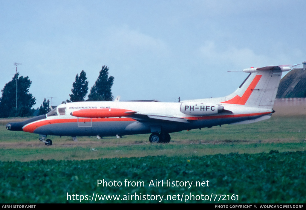 Aircraft Photo of PH-HFC | HFB HFB-320 Hansa Jet | Rijksluchtvaartschool - RLS | AirHistory.net #772161