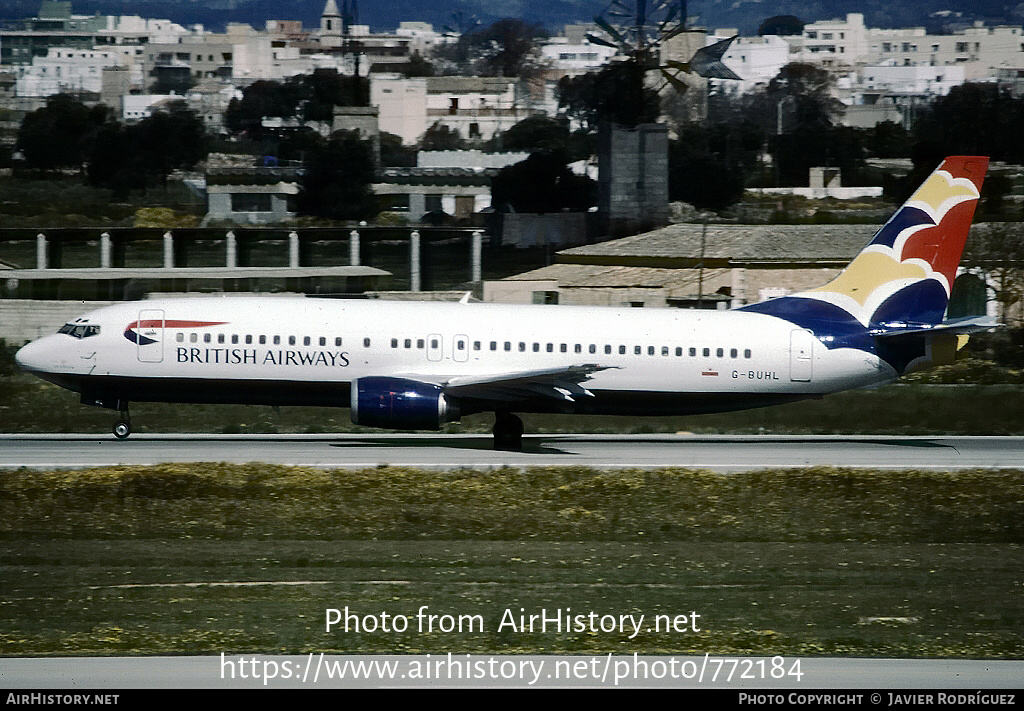 Aircraft Photo of G-BUHL | Boeing 737-4S3 | British Airways | AirHistory.net #772184