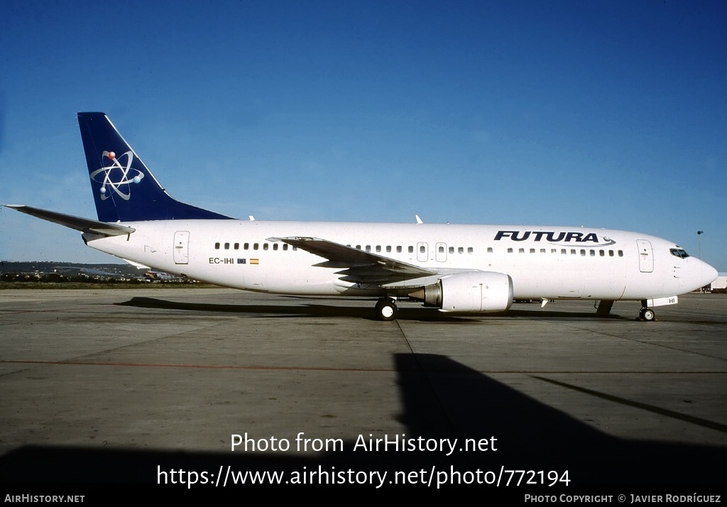 Aircraft Photo of EC-IHI | Boeing 737-4S3 | Futura International Airways | AirHistory.net #772194