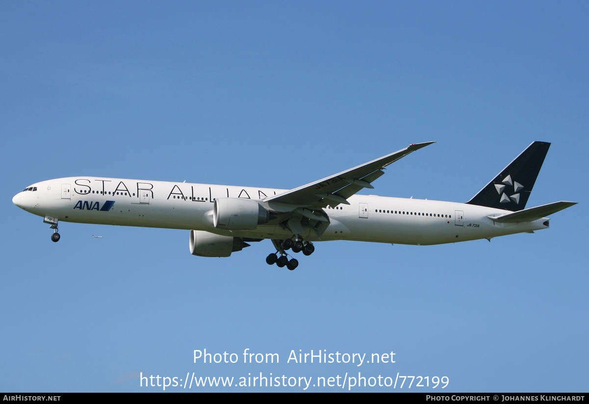 Aircraft Photo of JA731A | Boeing 777-381/ER | All Nippon Airways - ANA | AirHistory.net #772199