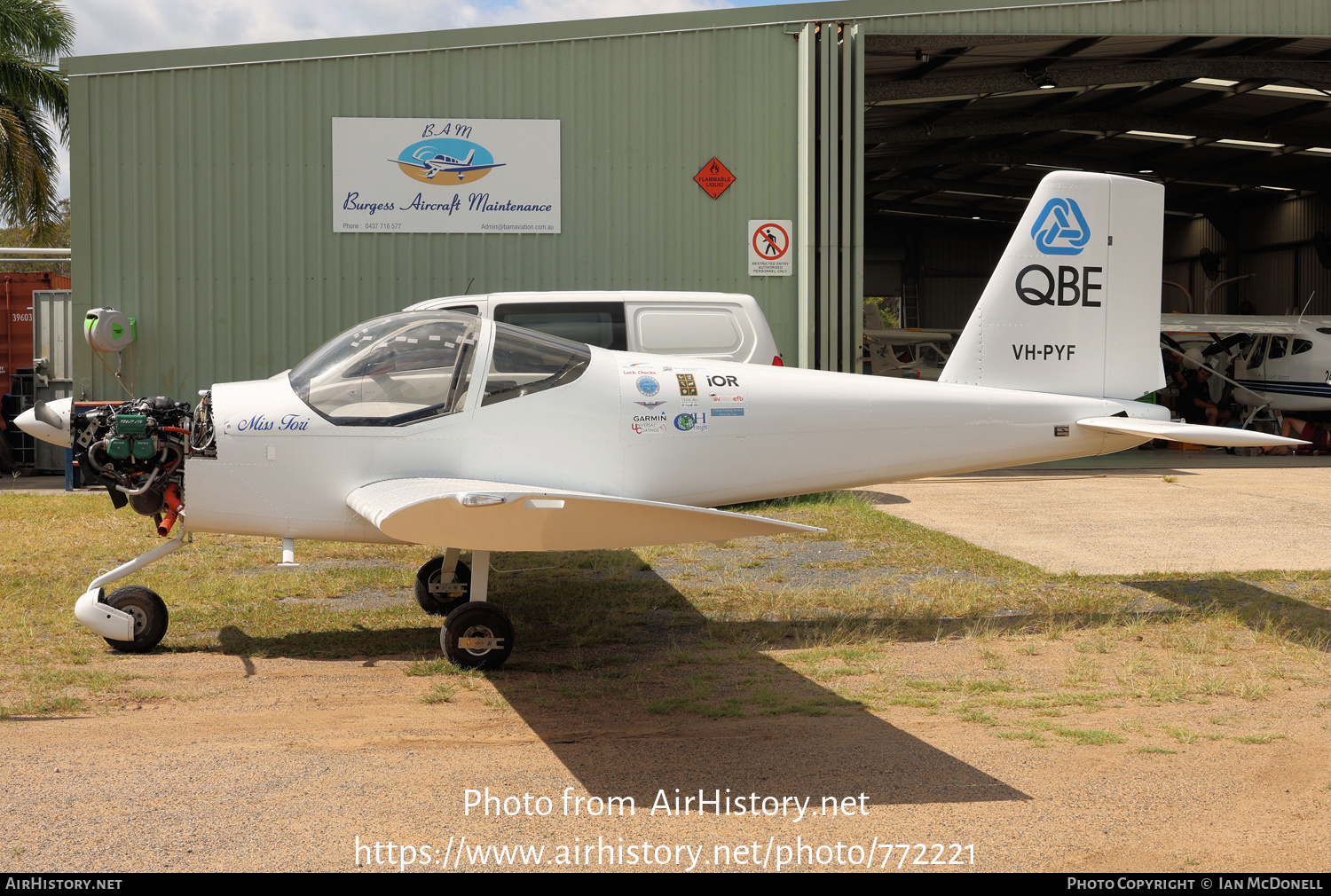 Aircraft Photo of VH-PYF | Van's RV-12iS | AirHistory.net #772221