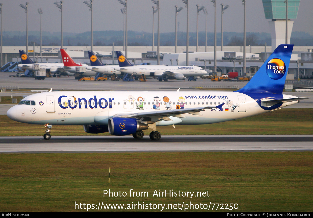 Aircraft Photo of D-AICE | Airbus A320-212 | Condor Flugdienst | AirHistory.net #772250