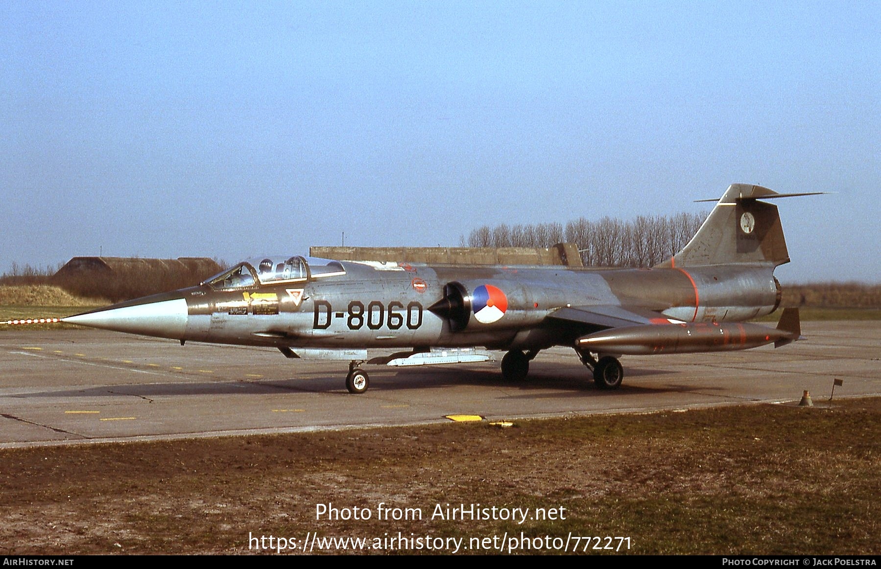 Aircraft Photo of D-8060 | Lockheed F-104G Starfighter | Netherlands - Air Force | AirHistory.net #772271