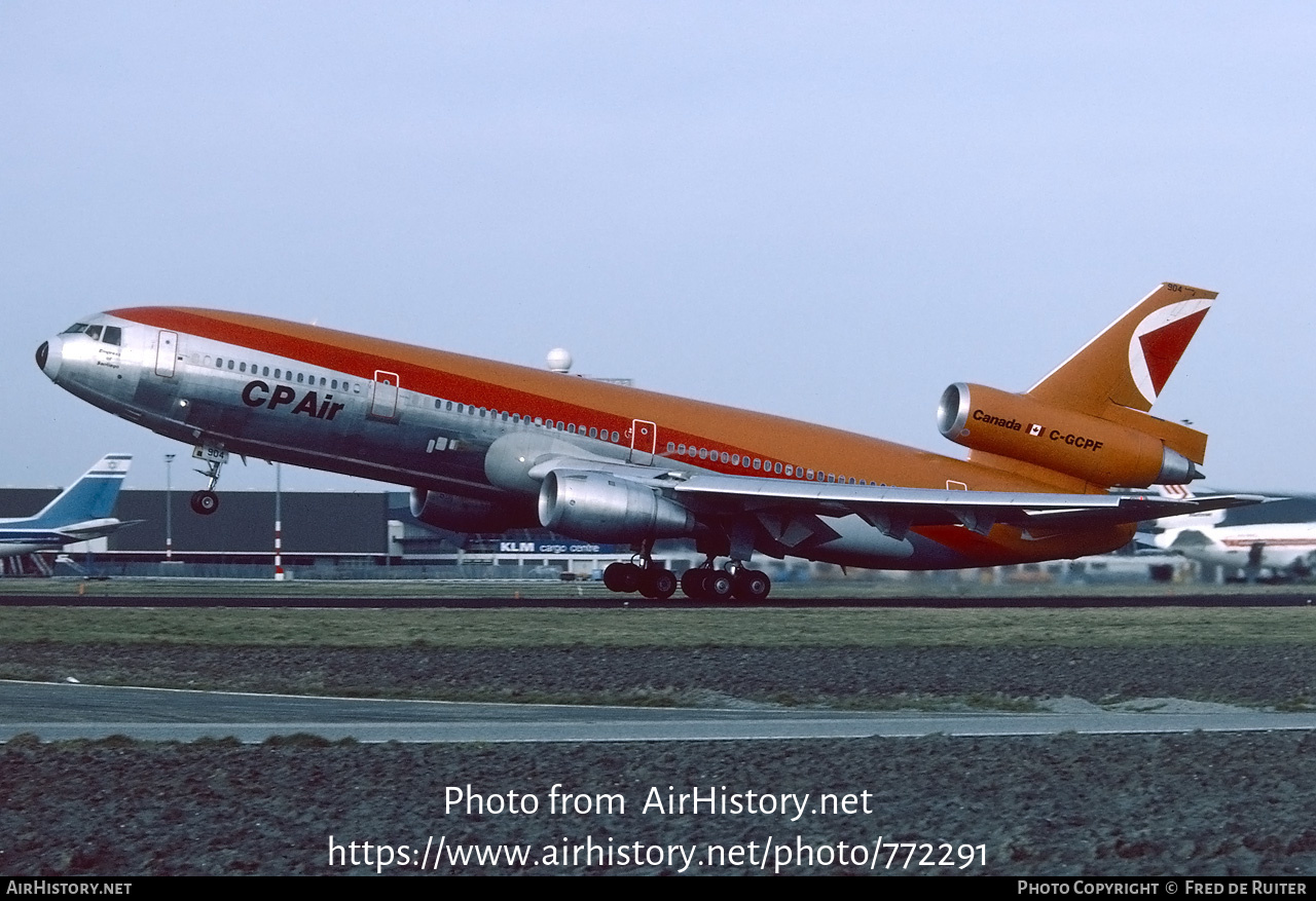 Aircraft Photo of C-GCPF | McDonnell Douglas DC-10-30 | CP Air | AirHistory.net #772291