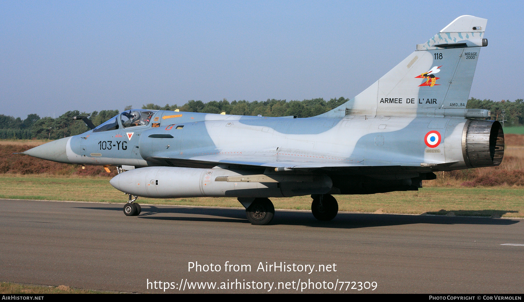 Aircraft Photo of 118 | Dassault Mirage 2000C | France - Air Force | AirHistory.net #772309