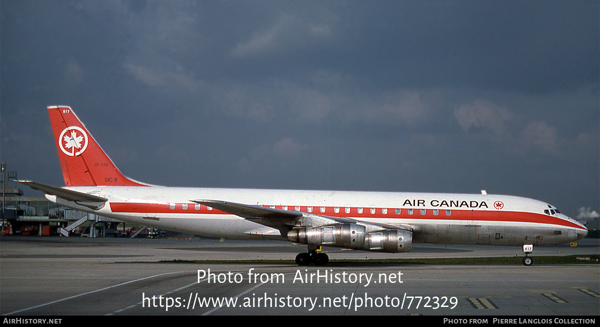 Aircraft Photo of CF-TJQ | Douglas DC-8-54CF Jet Trader | Air Canada | AirHistory.net #772329