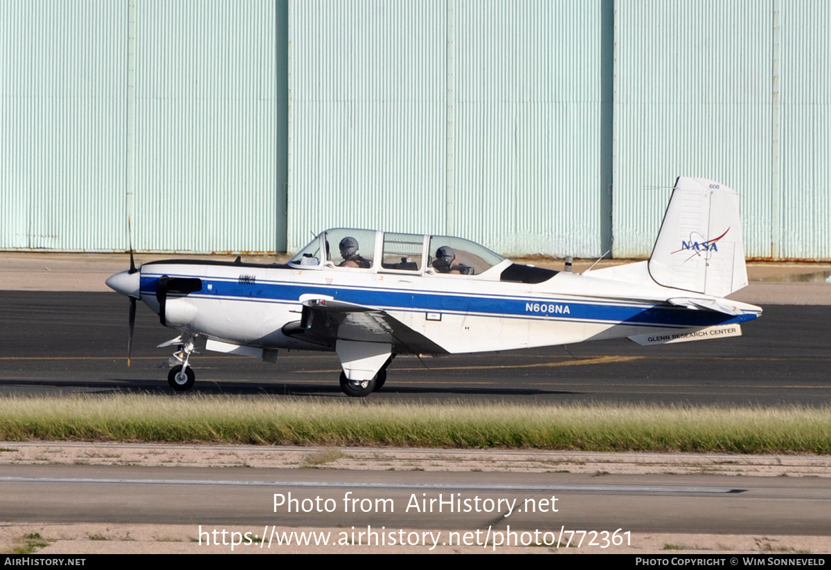 Aircraft Photo of N608NA | Beech T-34C Turbo Mentor | NASA - National Aeronautics and Space Administration | AirHistory.net #772361