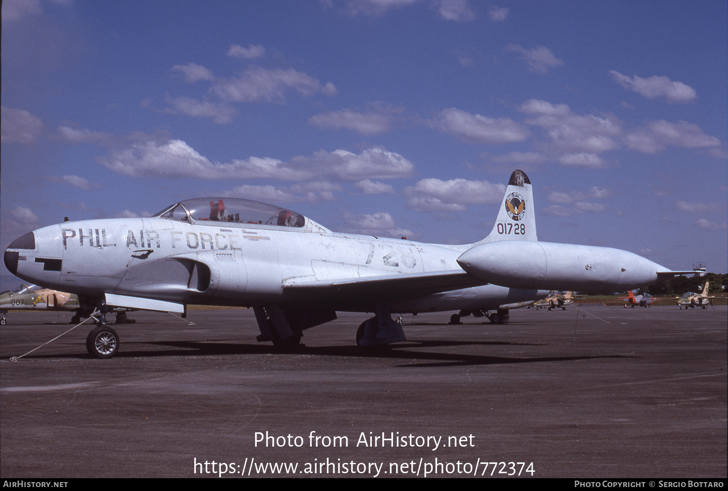 Aircraft Photo of 56-1728 | Lockheed T-33A | Philippines - Air Force | AirHistory.net #772374