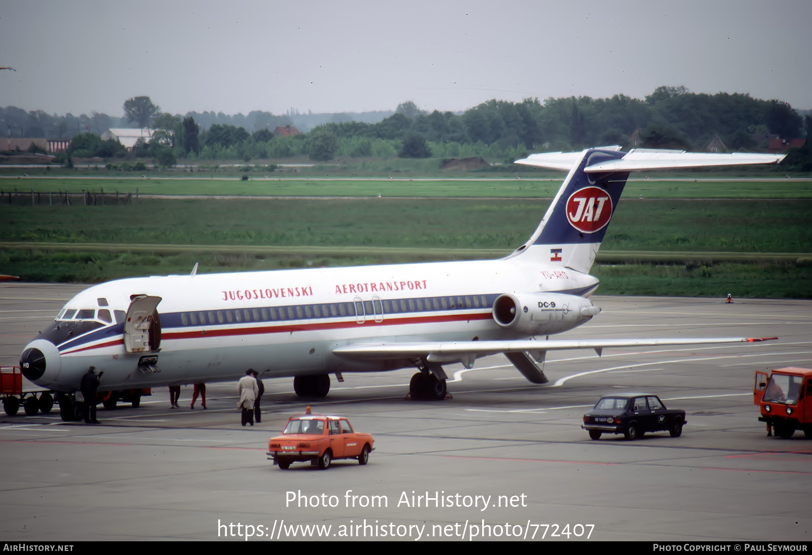 Aircraft Photo of YU-AHO | McDonnell Douglas DC-9-32 | JAT Yugoslav Airlines - Jugoslovenski Aerotransport | AirHistory.net #772407