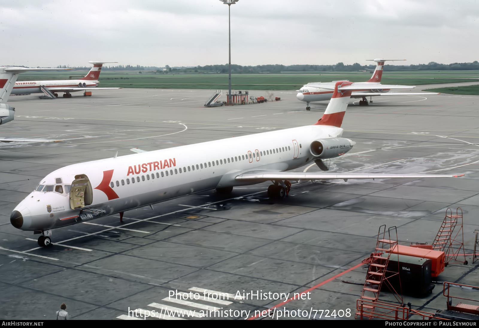 Aircraft Photo of OE-LDP | McDonnell Douglas MD-81 (DC-9-81) | Austrian Airlines | AirHistory.net #772408