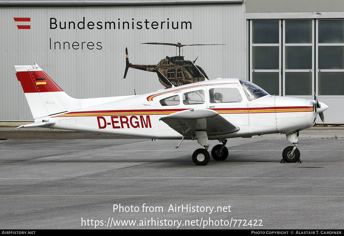 Aircraft Photo of D-ERGM | Beech A23-24 Musketeer Super III | AirHistory.net #772422