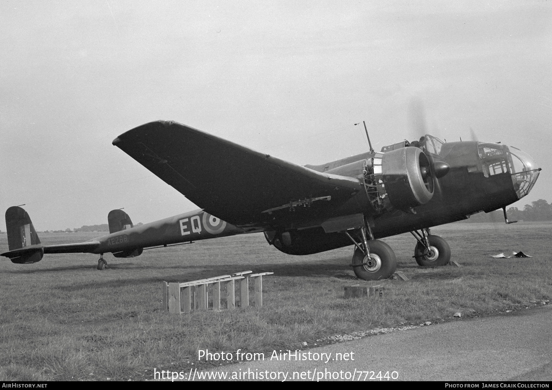 Aircraft Photo of AE288 | Handley Page HP.52 Hampden Mk1 | Canada - Air Force | AirHistory.net #772440