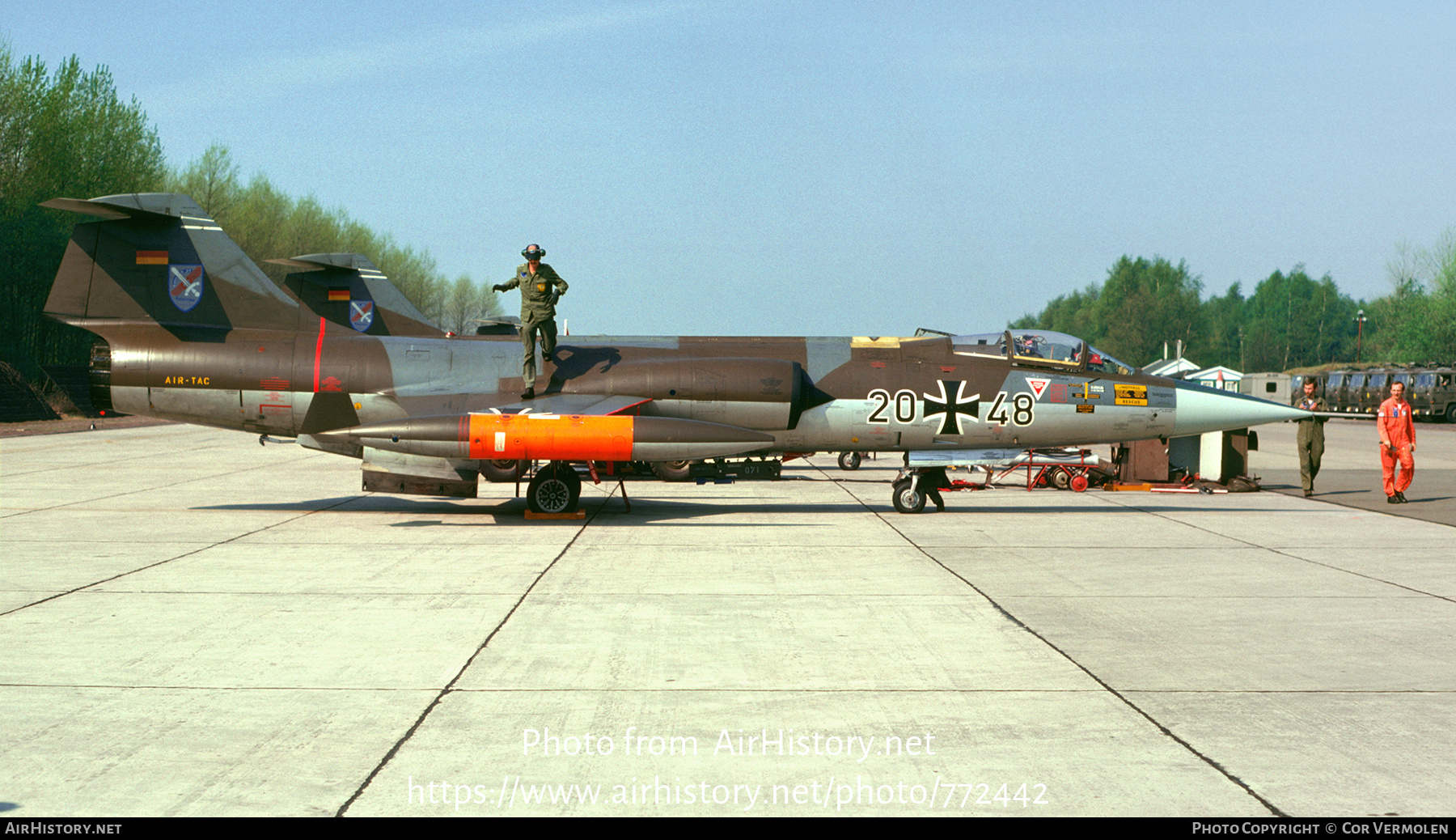 Aircraft Photo of 2048 | Lockheed F-104G Starfighter | Germany - Air Force | AirHistory.net #772442