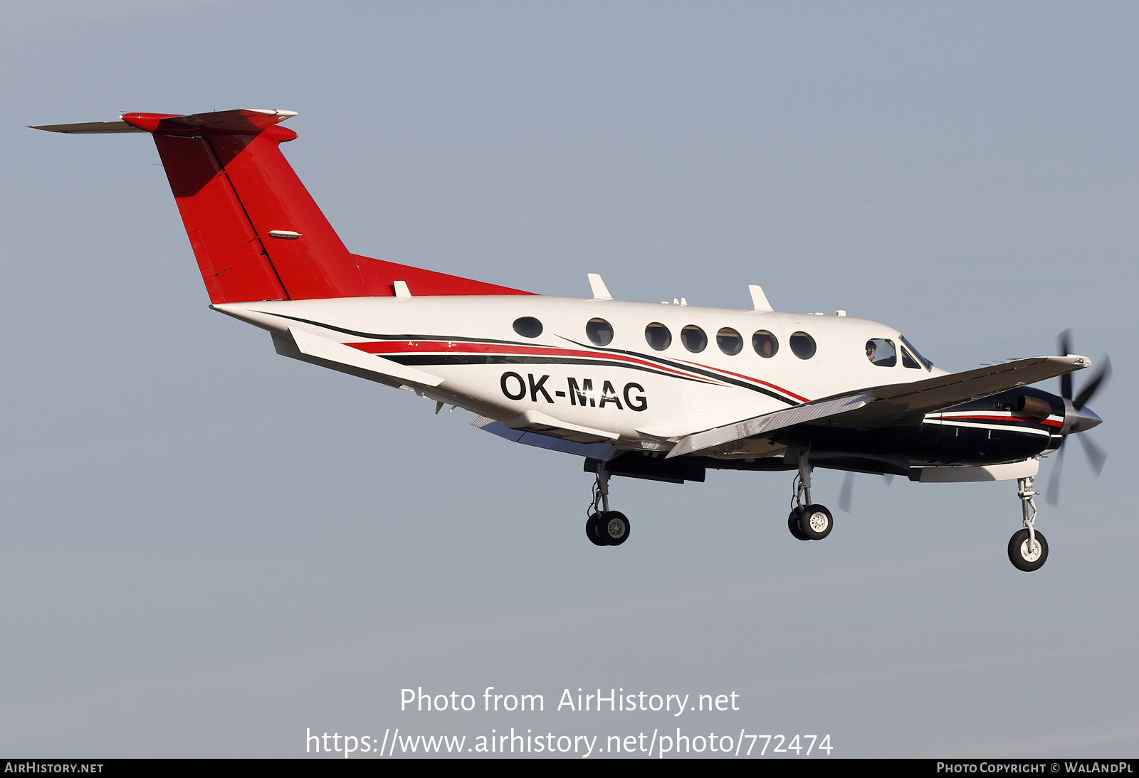 Aircraft Photo of OK-MAG | Beech B200 Super King Air | AirHistory.net #772474