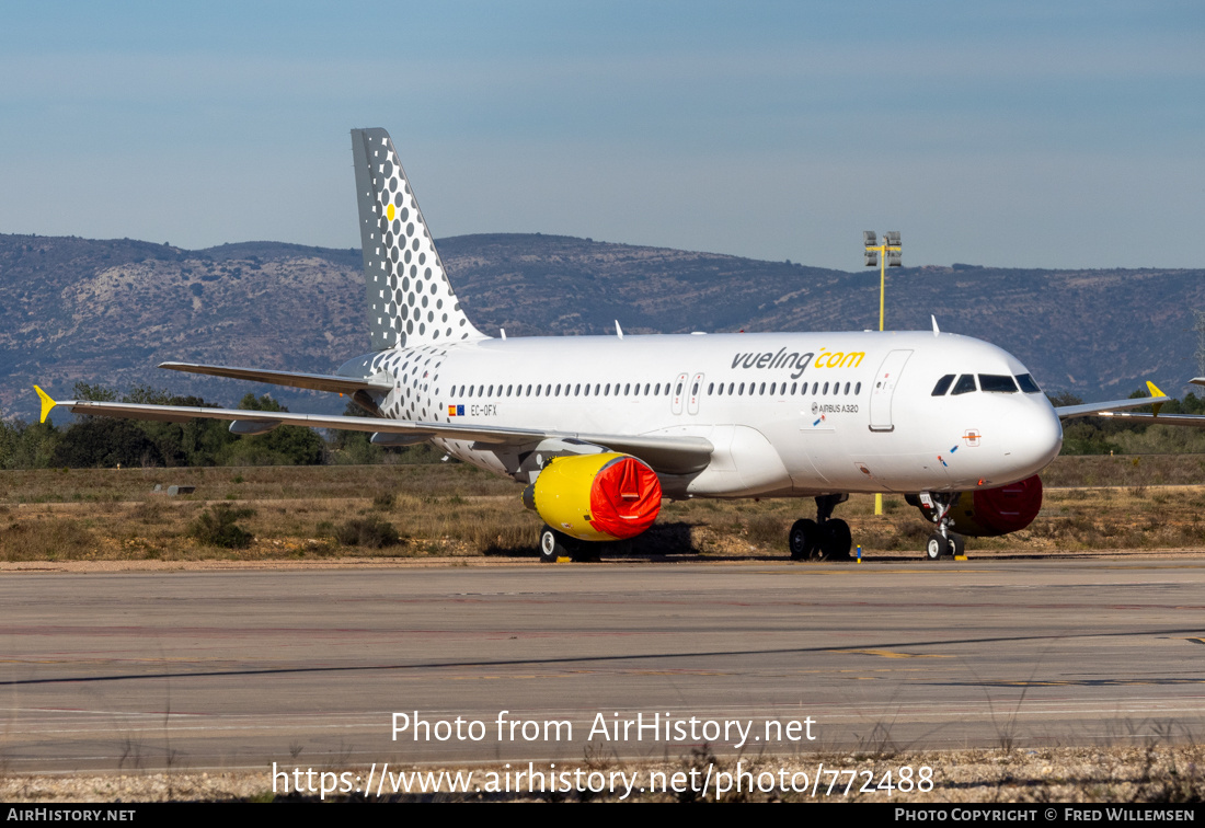 Aircraft Photo of EC-OFX | Airbus A320-214 | Vueling Airlines | AirHistory.net #772488