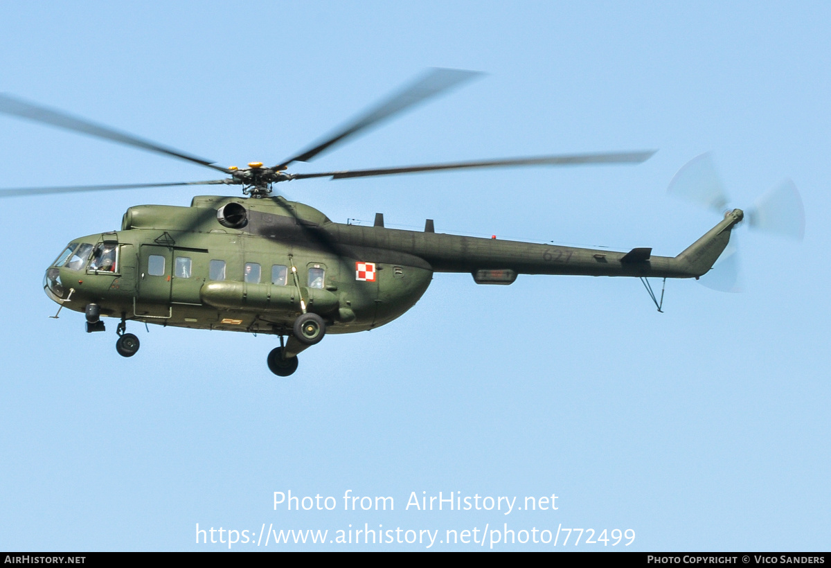 Aircraft Photo of 627 | Mil Mi-8RL | Poland - Air Force | AirHistory.net #772499