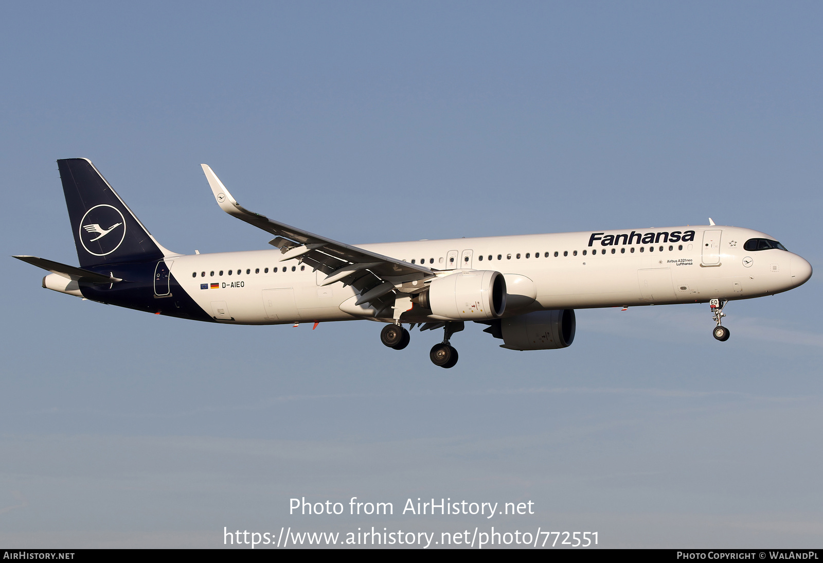 Aircraft Photo of D-AIEO | Airbus A321-271NX | Lufthansa | AirHistory.net #772551