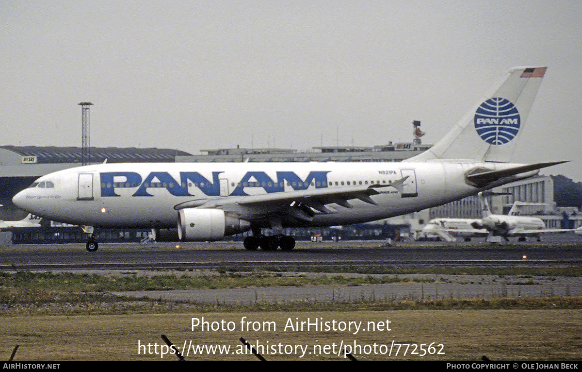 Aircraft Photo of N821PA | Airbus A310-324 | Pan American World Airways - Pan Am | AirHistory.net #772562