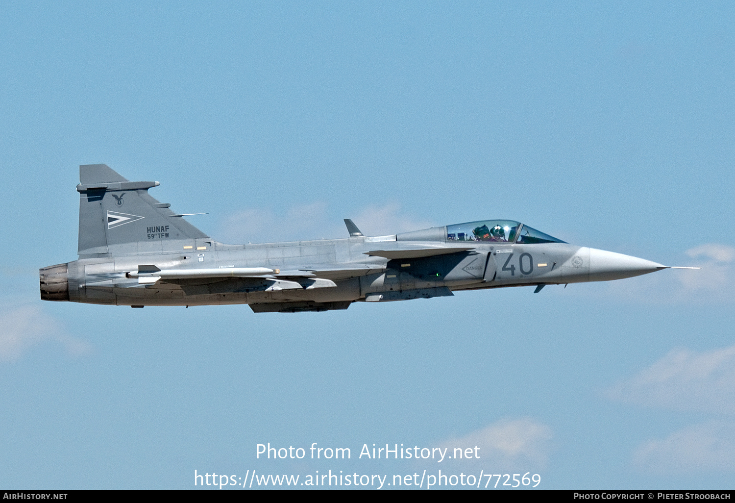 Aircraft Photo of 40 | Saab JAS 39C Gripen | Hungary - Air Force | AirHistory.net #772569