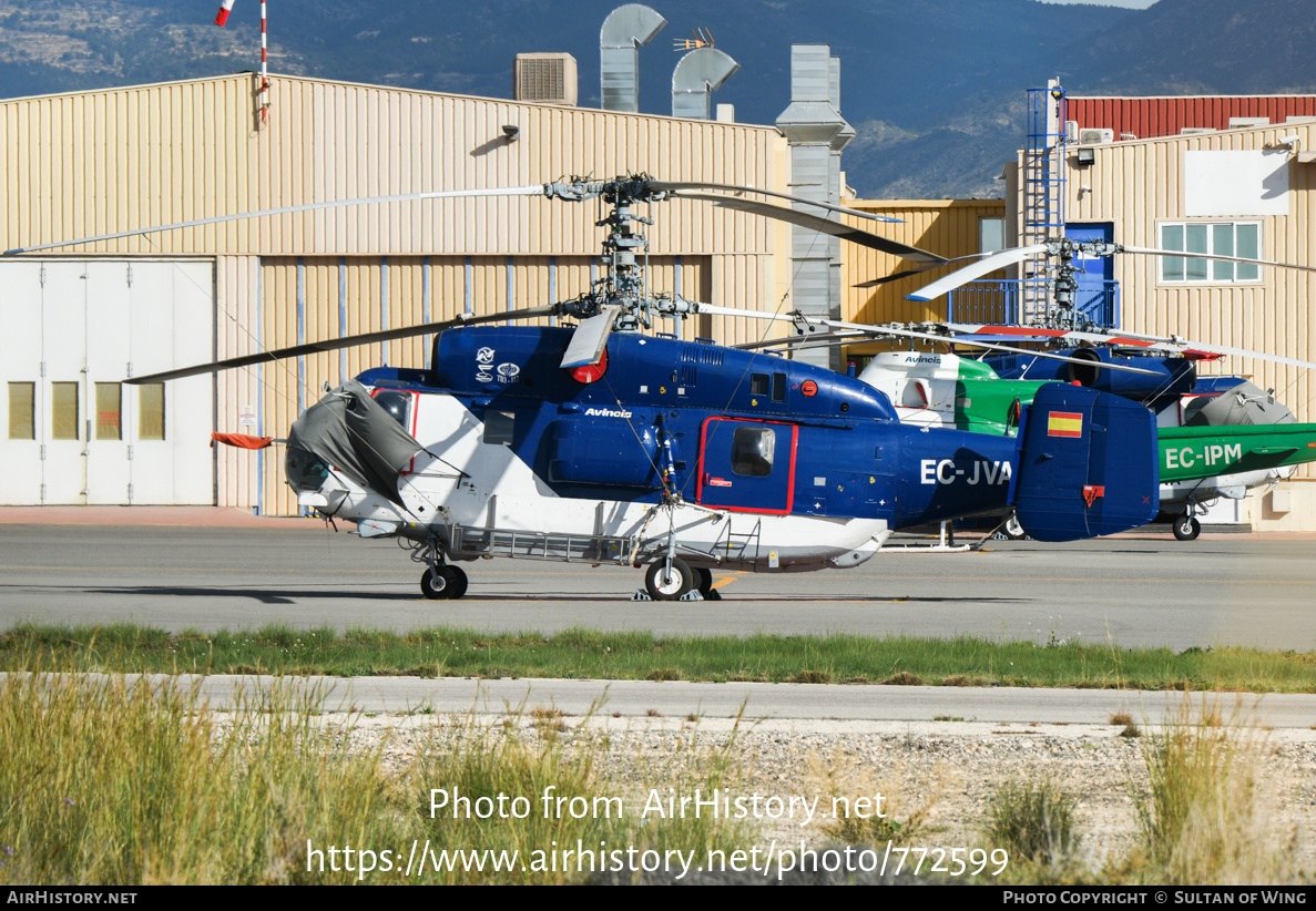 Aircraft Photo of EC-JVA | Kamov Ka-32A11BC | Avincis | AirHistory.net #772599