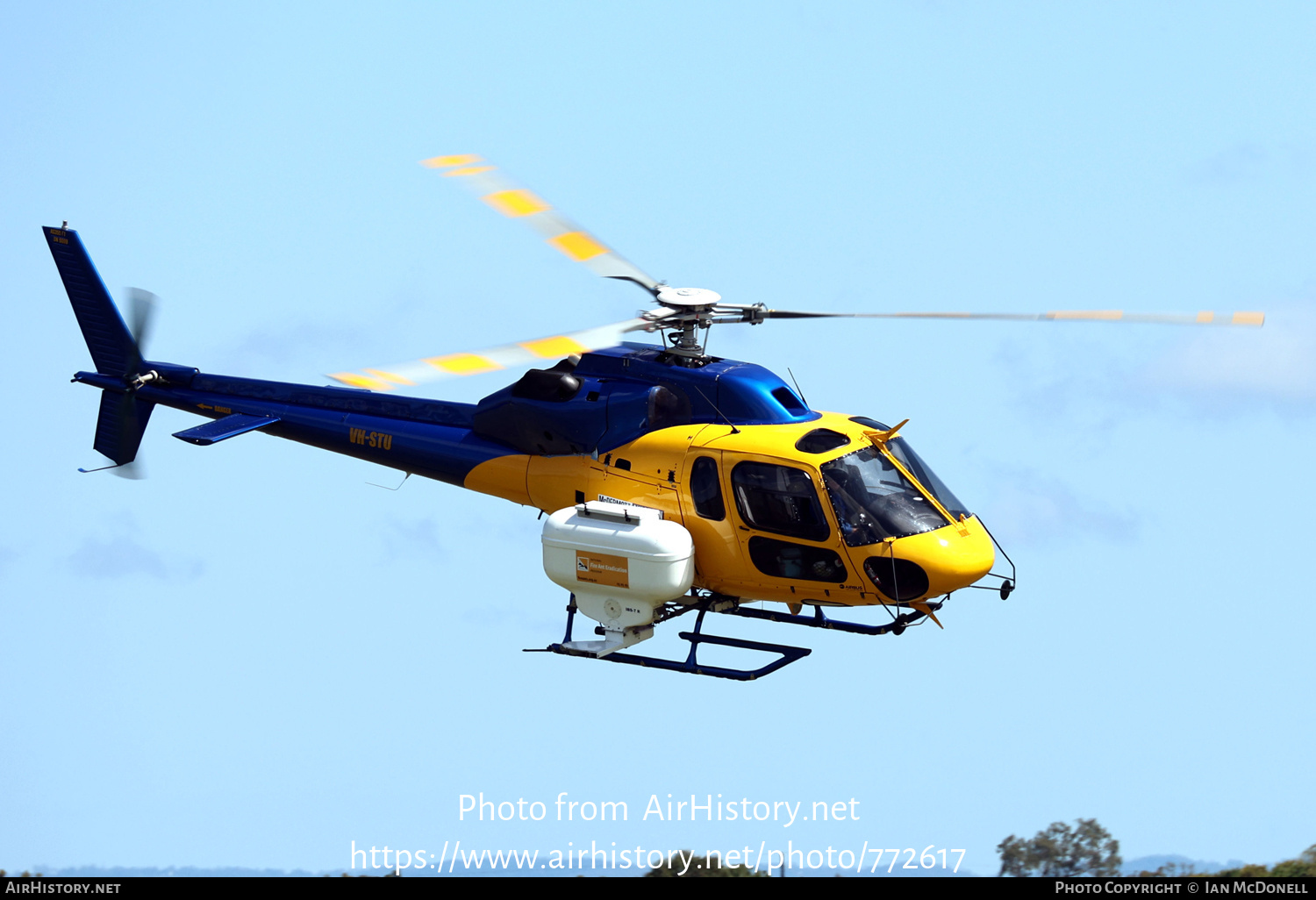 Aircraft Photo of VH-STU | Aerospatiale AS-355F-1 Twin Squirrel | McDermott Aviation | AirHistory.net #772617