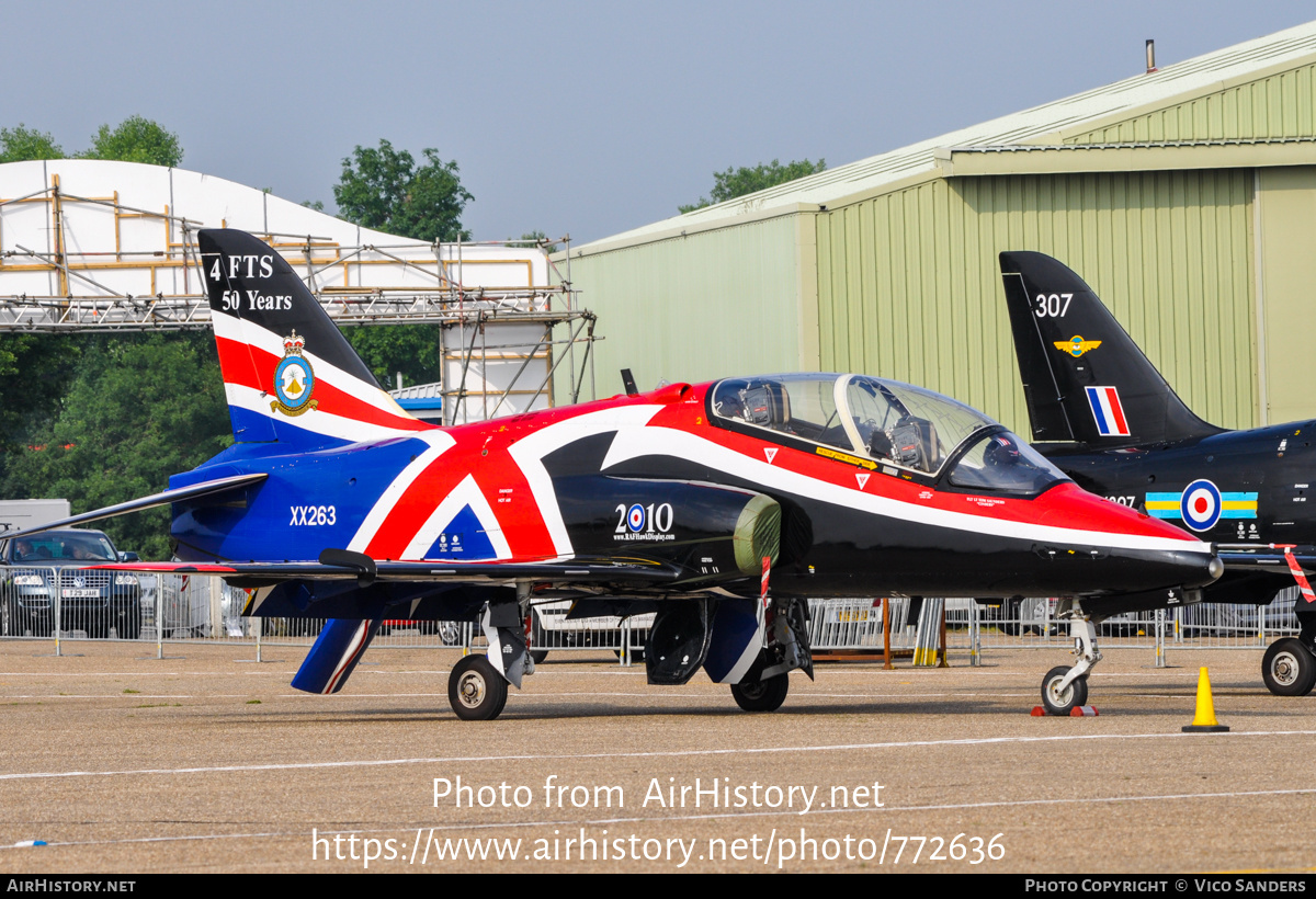 Aircraft Photo of XX263 | British Aerospace Hawk T.1A | UK - Air Force | AirHistory.net #772636