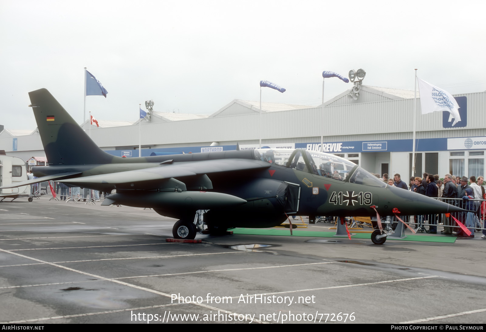 Aircraft Photo of 4119 | Dassault-Dornier Alpha Jet A | Germany - Air Force | AirHistory.net #772676